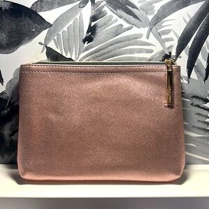 NWOT Lancôme Rose Gold Travel/Cosmetics Pouch!